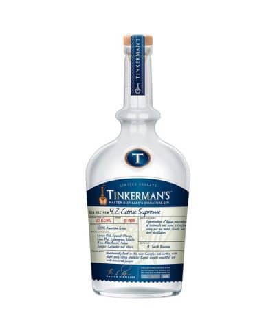 cws12357 tinkerman’s citrus supreme gin 750ml